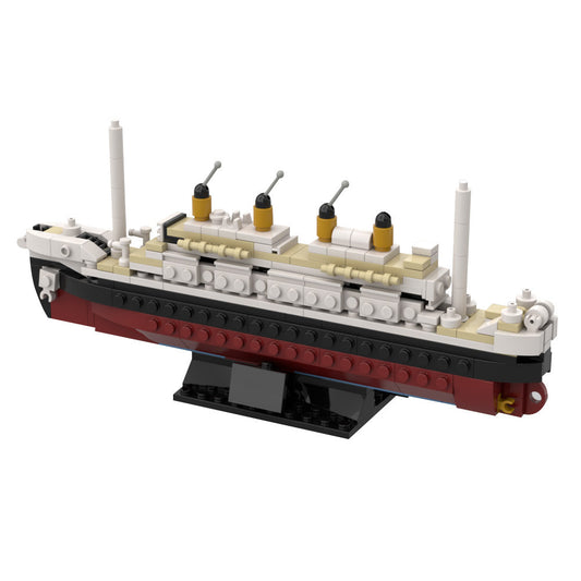 Titanic Building Kit | Miniature Version | LEGO-Compatible MOC - 1
