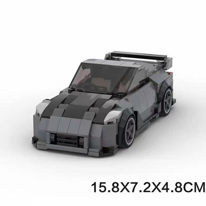 Tokyo Drift King JDM Tuner Car Building Kit | LEGO-Compatible MOC - 6