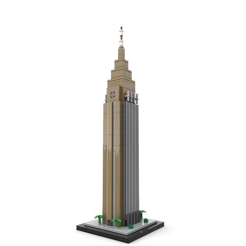 Tokyo Yoyogi Clock Tower MOC Skyscraper Building Kit | Urban Architecture Model - 1