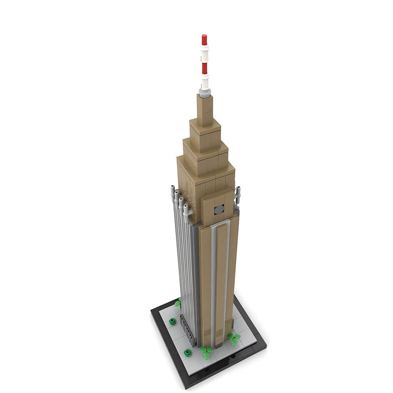 Tokyo Yoyogi Clock Tower Skyscraper Building Kit | LEGO-Compatible MOC - 2