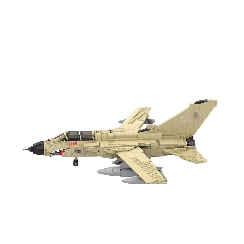 Tornado GR1 Fighter Jet MOC Building Kit | Military Aircraft Model - 1