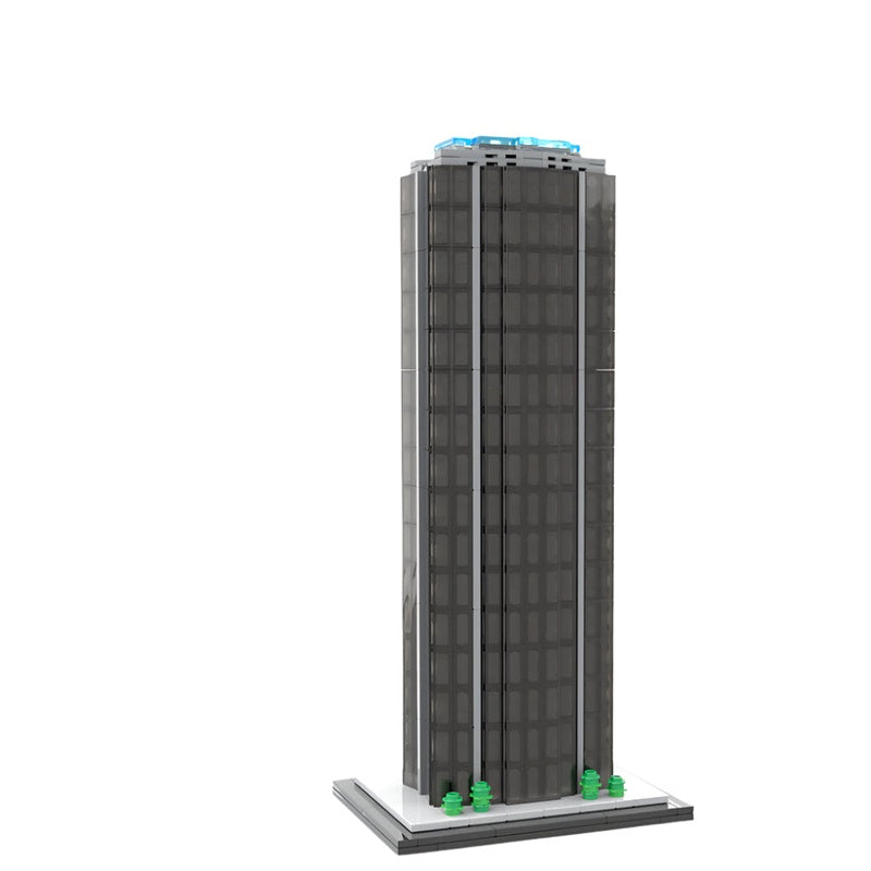 Tour Montparnasse Paris MOC 1:800 Scale Skyscraper Building Kit - 1