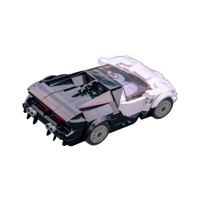 Tourbillon French Hypercar Building Kit | Compatible MOC - 4