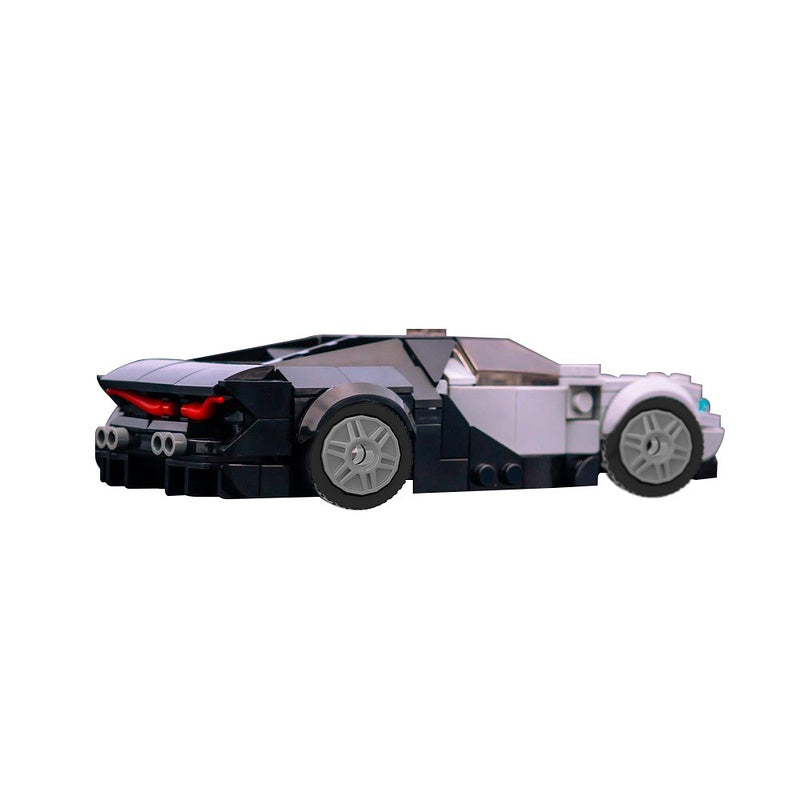 Tourbillon French Hypercar Building Kit | Compatible MOC - 5