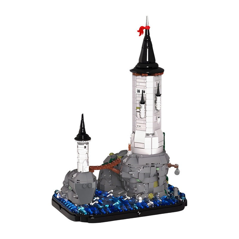 Tower In The Coast MOC Coastal Architecture Building Kit - 5
