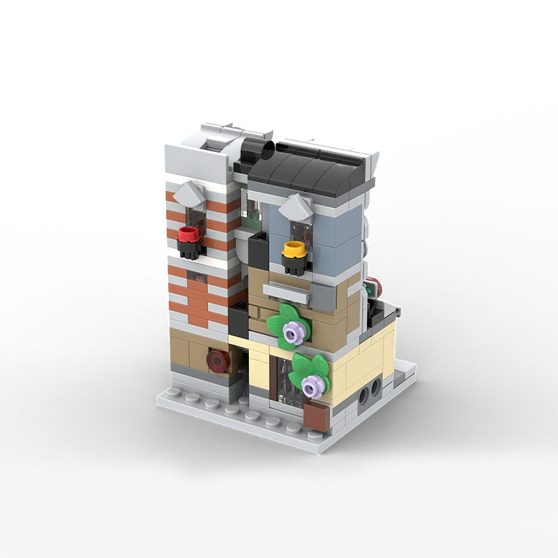 Toy Store & City Shops MOC Modular Building Kit | Urban Architecture Model - 10
