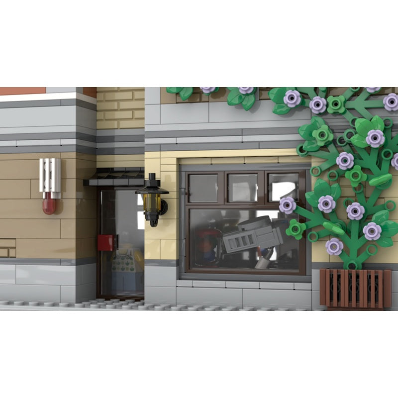 Toy Store & City Shops MOC Modular Building Kit | Urban Architecture Model - 6