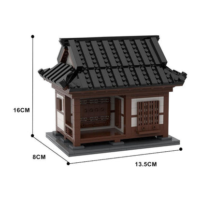 Traditional Korean House MOC Building Kit | Asian Architecture Model - 3