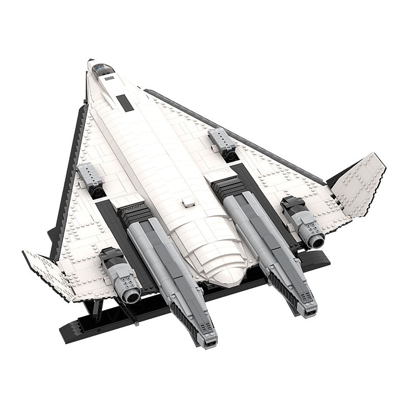 Trans-Atmospheric SSTO Shuttle Building Kit | LEGO-Compatible MOC - 6