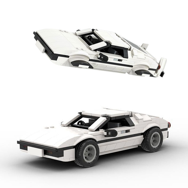 Transformable 1970s Spy Car Building Kit | LEGO-Compatible MOC - 2