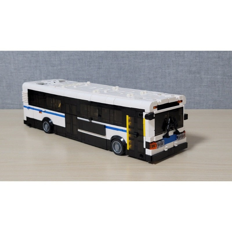 Transforming City Bus Robot MOC Building Kit | Dual-Mode Mechanical Figure - 2