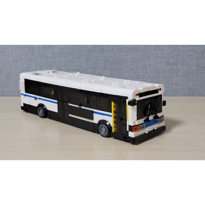 Transforming City Bus Robot MOC Building Kit | Dual-Mode Mechanical Figure - 2