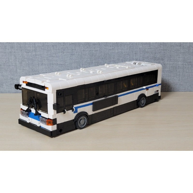 Transforming City Bus Robot MOC Building Kit | Dual-Mode Mechanical Figure - 3
