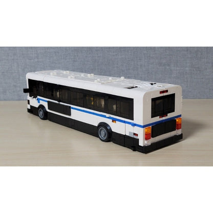 Transforming City Bus Robot MOC Building Kit | Dual-Mode Mechanical Figure - 5