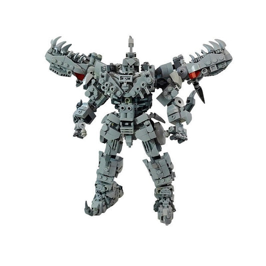 Transforming Dinobot Mecha Dinosaur MOC Building Kit - 1
