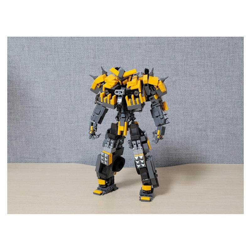 Transforming Tow Truck Robot MOC Building Kit | Dual-Mode Vehicle Figure - 1