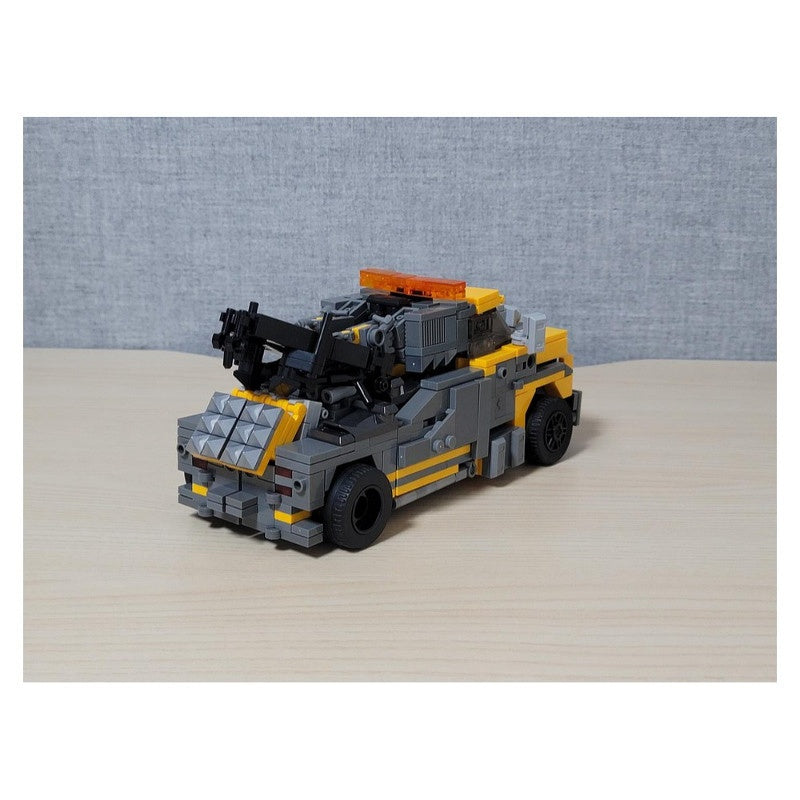 Transforming Tow Truck Robot MOC Building Kit | Dual-Mode Vehicle Figure - 4