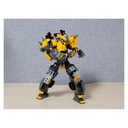 Transforming Tow Truck Robot MOC Building Kit | Dual-Mode Vehicle Figure - 5