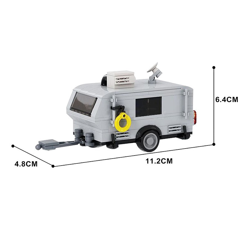 Travel Trailer Building Kit | LEGO-Compatible MOC - 3