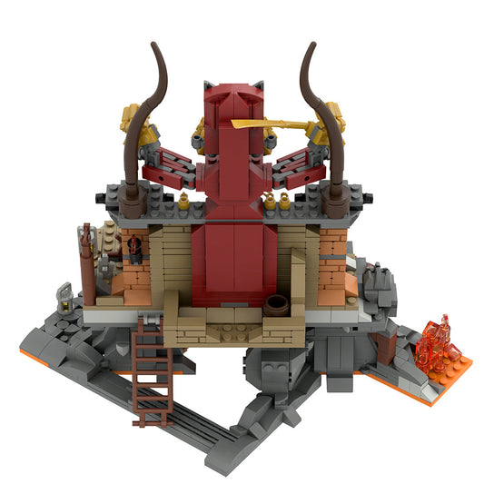 Treasure Hunter Adventure Scene MOC Building Kit 1