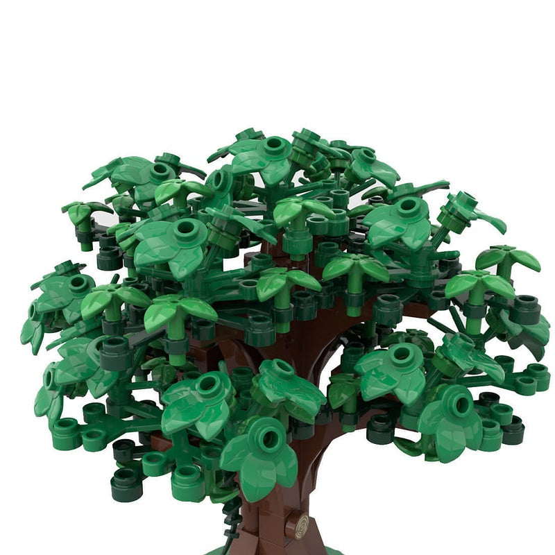 Tree MOC Building Kit | Botanical Display Sculpture Model - 4