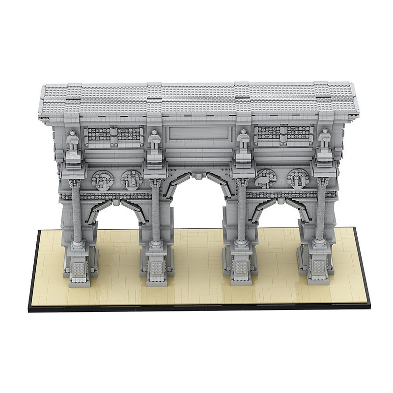 Triumphal Arch Building Kit | LEGO-Compatible MOC - 3