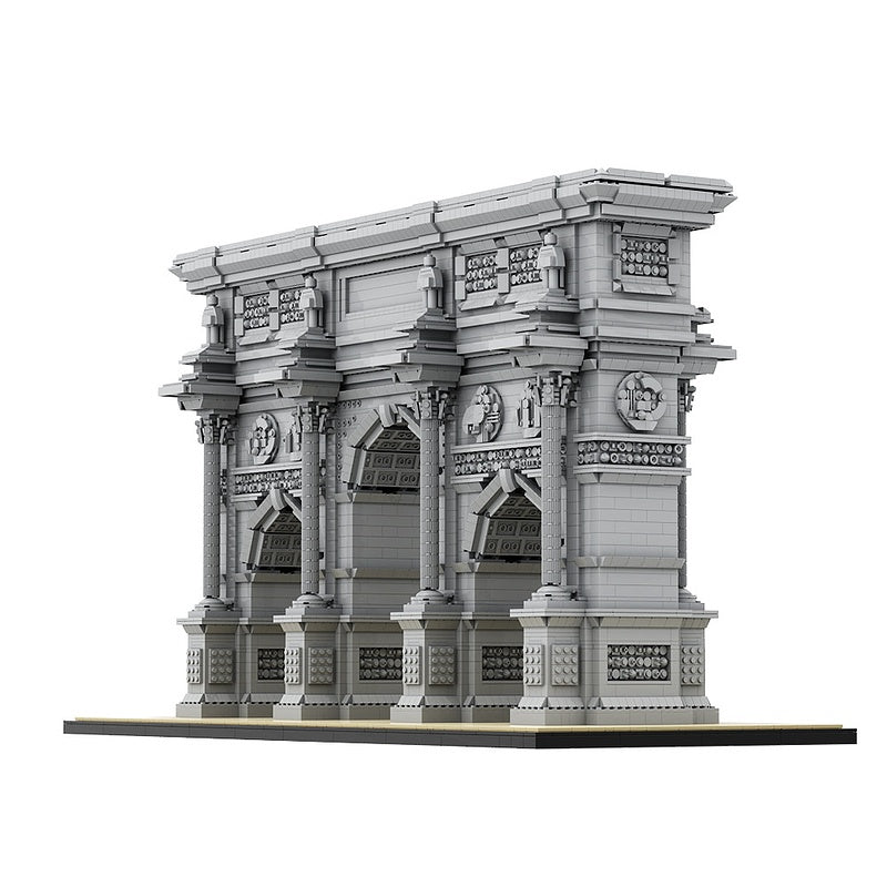 Triumphal Arch Building Kit | LEGO-Compatible MOC - 5