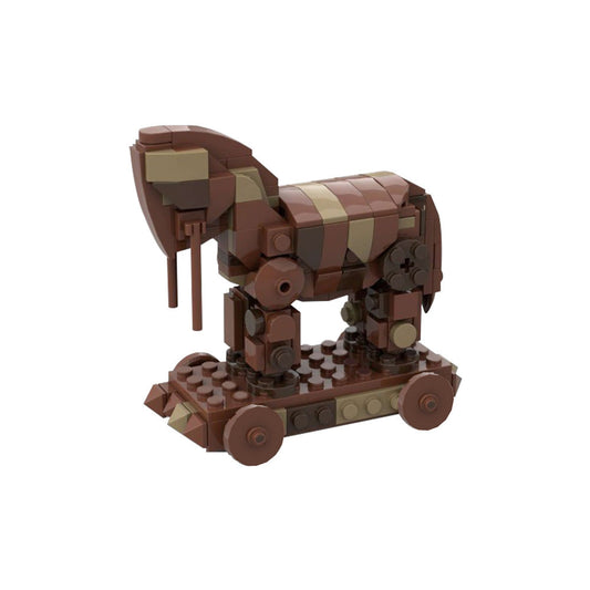 Trojan Horse Building Kit | LEGO-Compatible MOC - 1