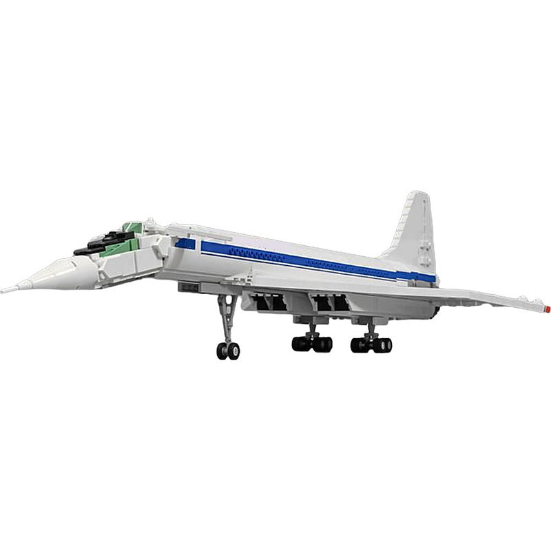 Tupolev Tu-144D Supersonic Aircraft MOC Building Kit - 1