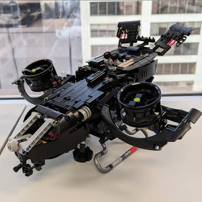 Twin-Duct Stealth VTOL Aircraft MOC Building Kit - 2