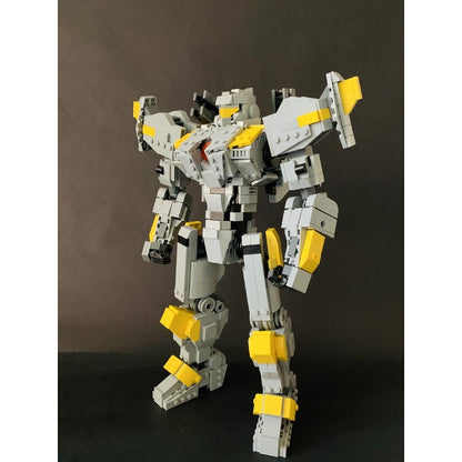Twin-Shoulder Cannon Mecha MOC Building Kit | Armored Mechanical Figure - 2