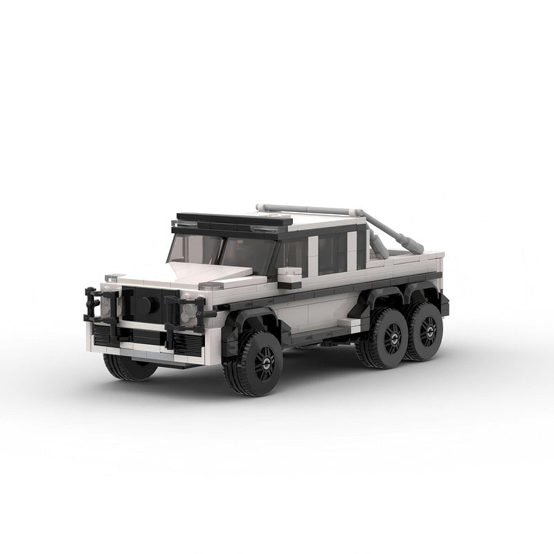 Twin-Turbo V8 6x6 Off-Road Truck Building Kit | 8-Stud LEGO-Compatible MOC - 1
