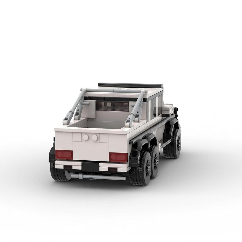 Twin-Turbo V8 6x6 Off-Road Truck MOC Building Kit | Heavy Duty Vehicle - 5