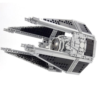 Twin Wing Interceptor MOC Starfighter Building Kit | UCS-Style Spacecraft - 1