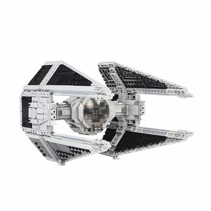 Twin Wing Interceptor MOC Starfighter Building Kit | UCS-Style Spacecraft - 3