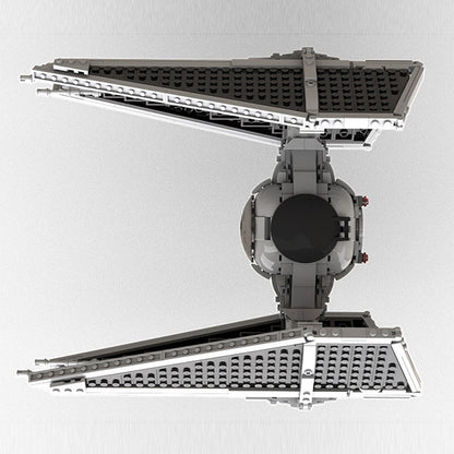 Twin Wing Interceptor MOC Starfighter Building Kit | UCS-Style Spacecraft - 5