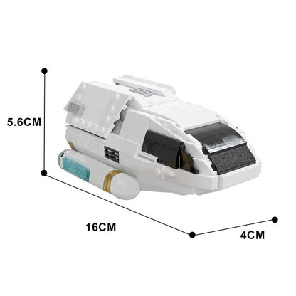 Type-6 Deep Space Shuttlecraft Building Kit | LEGO-Compatible MOC - 2