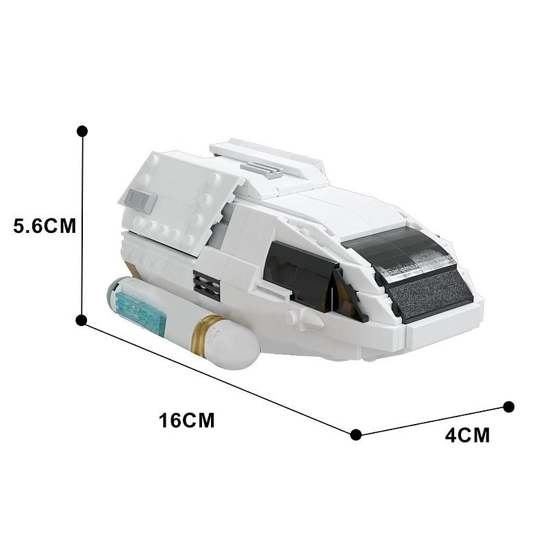 Type-6 Deep Space Shuttlecraft MOC Building Kit | Sci-Fi Explorer - 2