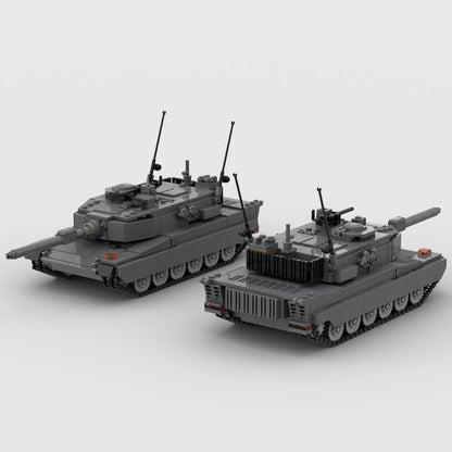 Type 90 Japanese Main Battle Tank MOC Building Kit - 1