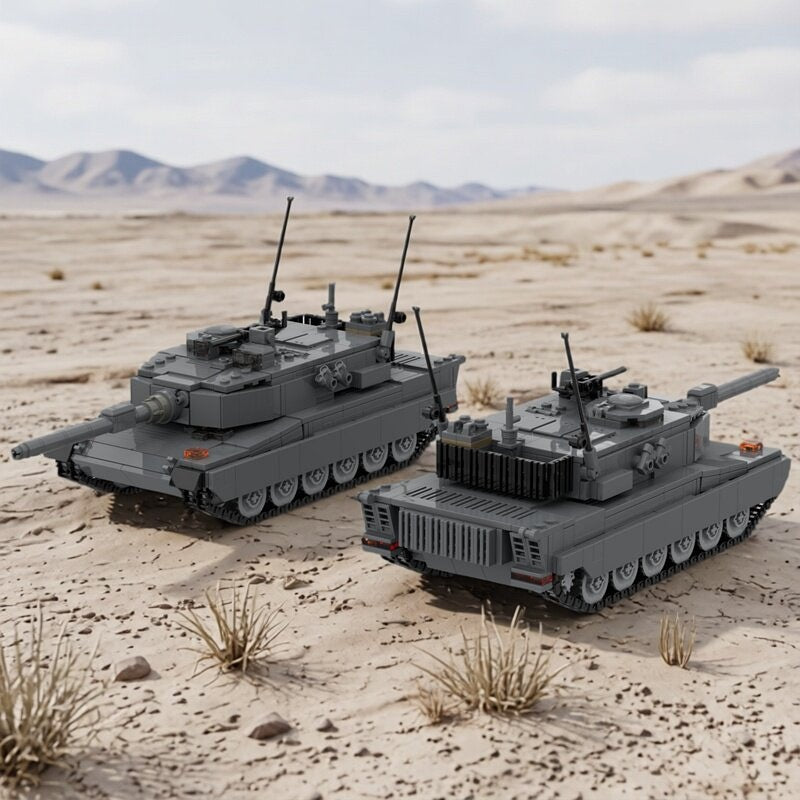 Type 90 Japanese Main Battle Tank MOC Building Kit - 2