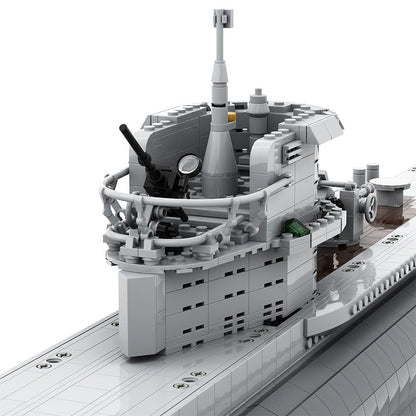 Type VIIB U-boat Building Kit | LEGO-Compatible MOC - 6