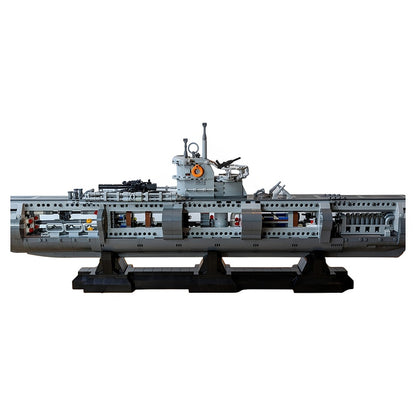 Type VIIC U-Boat WWII Submarine MOC Building Kit - 5