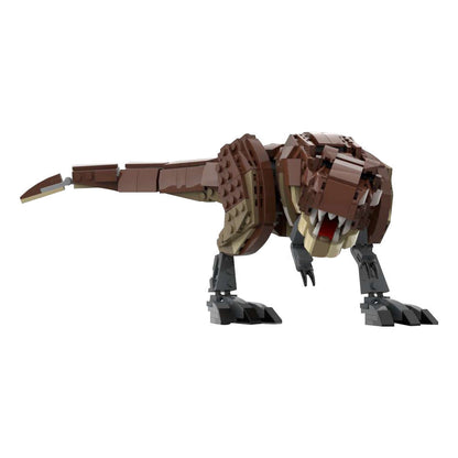 Tyrannosaurus Rex Minifigure Scale Building Kit | LEGO-Compatible MOC - 3