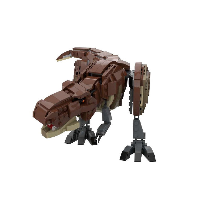 Tyrannosaurus Rex MOC Building Kit | Dinosaur Creature Display Model - 1