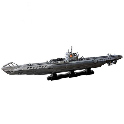 U-Boat Type VIIC Submarine MOC Building Kit | WWII Naval Display Model - 1