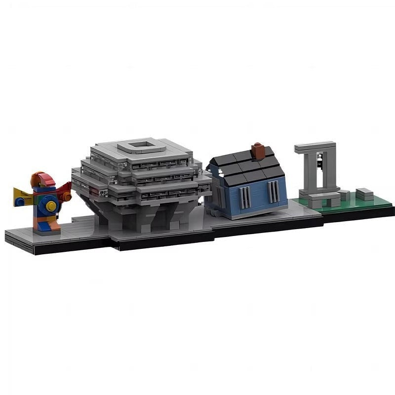 UC San Diego Campus Skyline MOC Building Kit | Architecture Model - 1