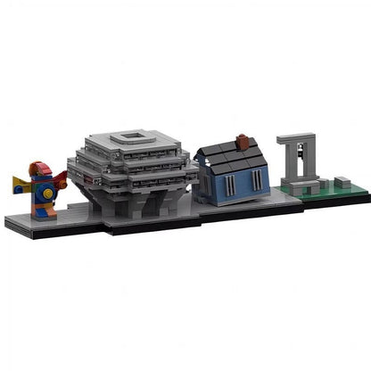 UC San Diego Campus Skyline MOC Building Kit | Architecture Model - 1
