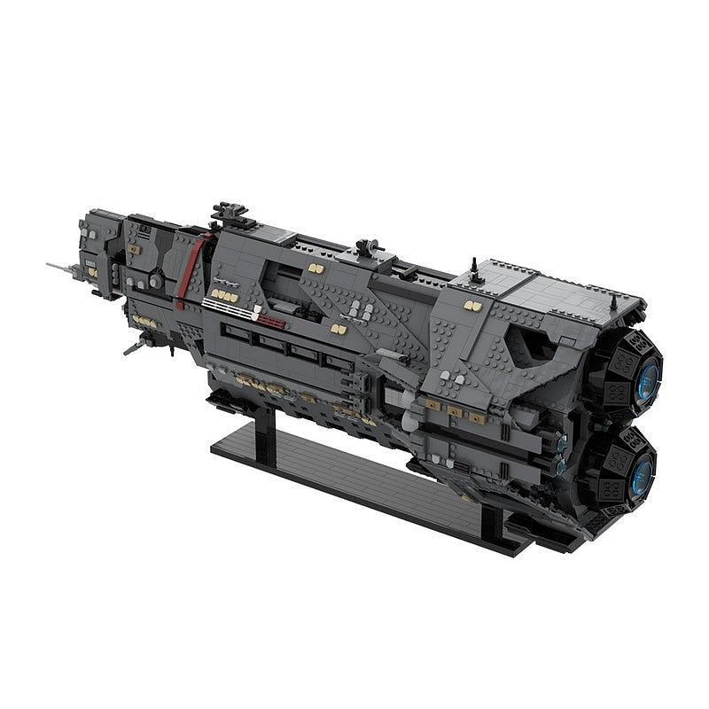 UCS Sci-Fi Fleet Cruiser C-709 MOC Spaceship Building Kit - 2