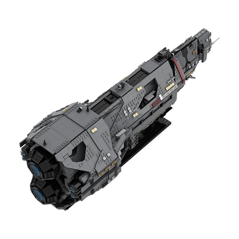 UCS Sci-Fi Fleet Cruiser C-709 MOC Spaceship Building Kit - 6