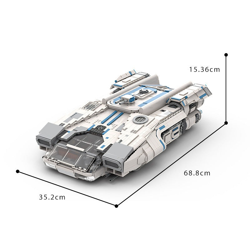 UCS Smuggler Light Freighter Building Kit | LEGO-Compatible MOC - 3